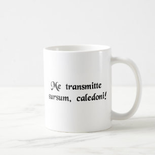 Caneca De Café Irradie-me acima, Scotty!