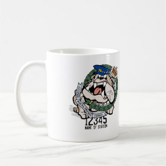 Caneca de café irritada do cão da polícia de NSW