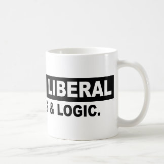 CANECA DE CAFÉ IRRITE FATOS LIBERAIS E LÓGICA DE UM USO