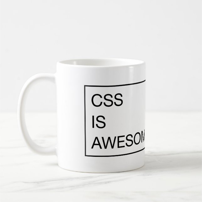 Caneca De Café *is* do CSS impressionante (Esquerda)