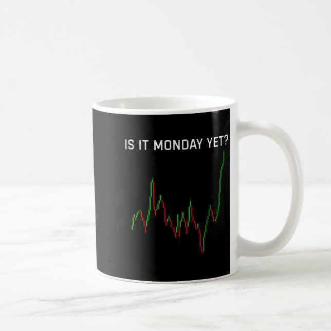 Caneca De Café Is It Monday Ye Funny Stock Market Humor  (Direita)