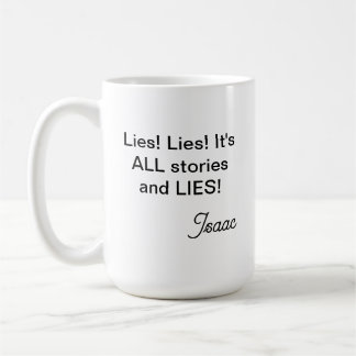 Caneca De Café Isaac Lies Café Mug
