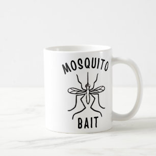 Caneca De Café Isca de Mosquito Engraçado Acampamento Fogueira Ao