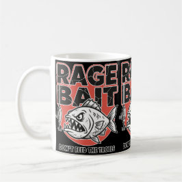 Caneca De Café Isca de Raiva, Não Alimente os Trolls