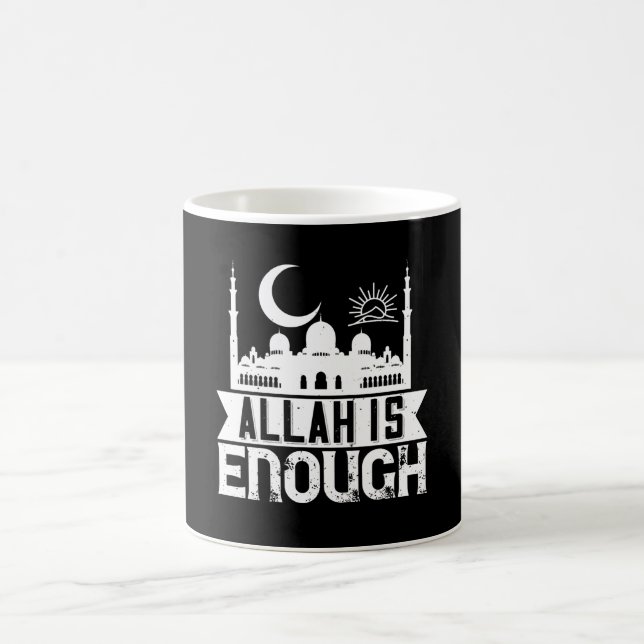 Caneca De Café Islã - Alá é suficiente (Centro)