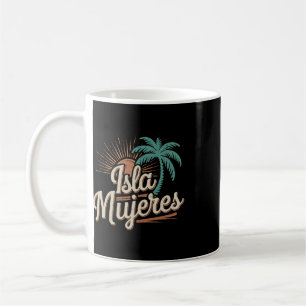 Caneca De Café Isla Mujeres México Lembranças de Férias Família V