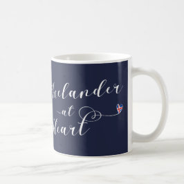 Caneca De Café Islandês No Heart Mug, Islandês