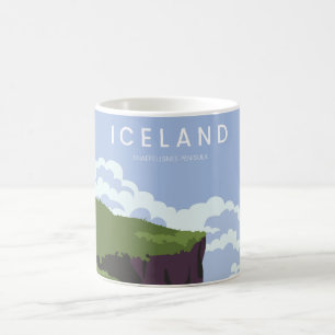 Caneca De Café Islândia Península de Snaefellsnes