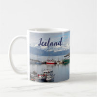 Caneca de Café Islândia Xícara Husavik Souvenir Le