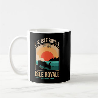 Caneca De Café Isle Royale Us National Park Michigan
