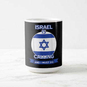 Caneca De Café Israel Está Chamando E Eu Devo Ir