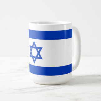 Caneca De Café Israel Flag - Israel Flag - Star of David