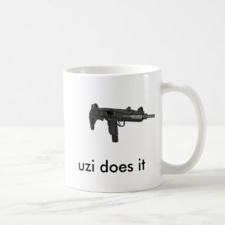Caneca De Café israeli-UZI-9mm, uzi fá-lo