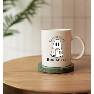 Caneca De Café Isso é algum fantasma de boo-sheet com café