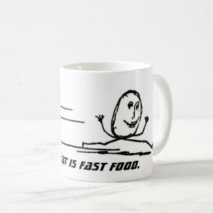 Caneca De Café Isso é comida rápida.