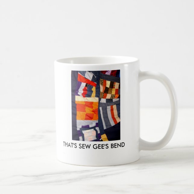CANECA DE CAFÉ ISSO É SEW GEE A CURVATURA (Direita)