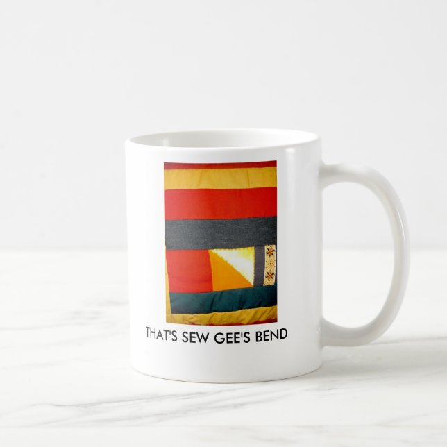 CANECA DE CAFÉ ISSO É SEW GEE A CURVATURA (Direita)