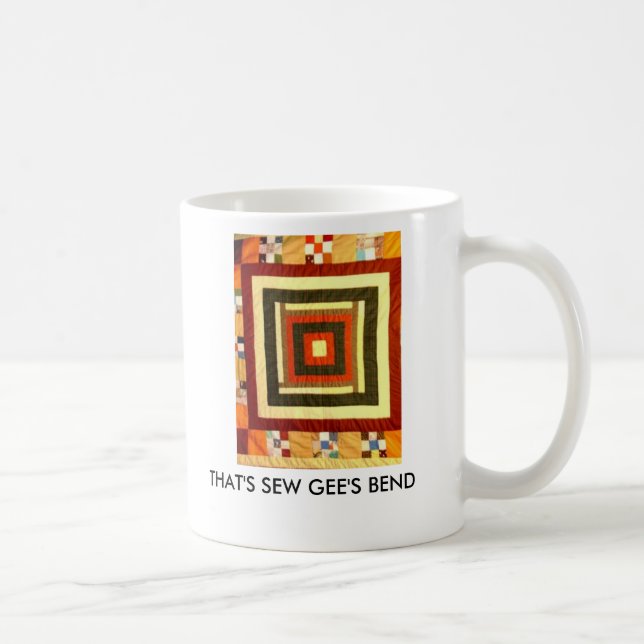CANECA DE CAFÉ ISSO É SEW GEE A CURVATURA (Direita)