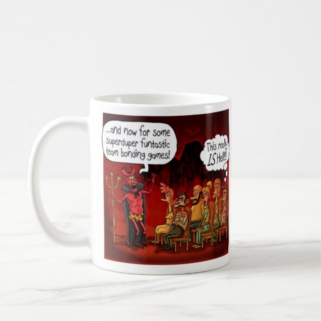 CANECA DE CAFÉ ISSO É UM PRESENTE ENGRAÇADO (Esquerda)