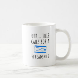 Caneca De Café Isso exige um Folheto, Contador Engraçado