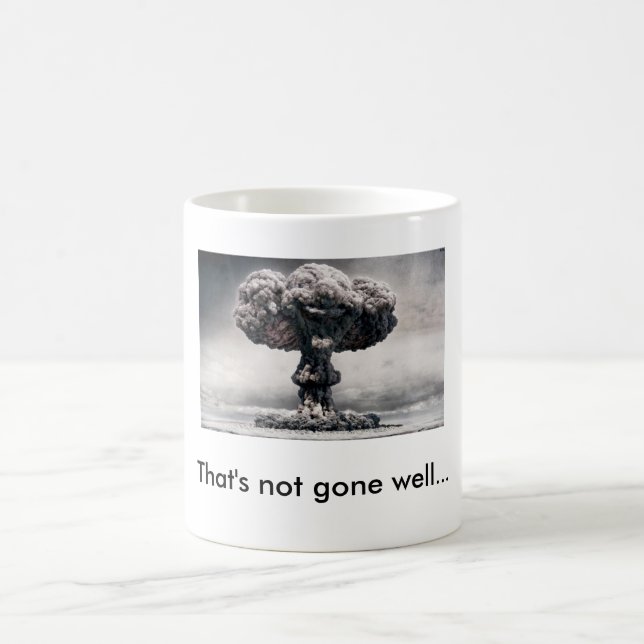 Caneca De Café Isso não é ido bem… (Centro)