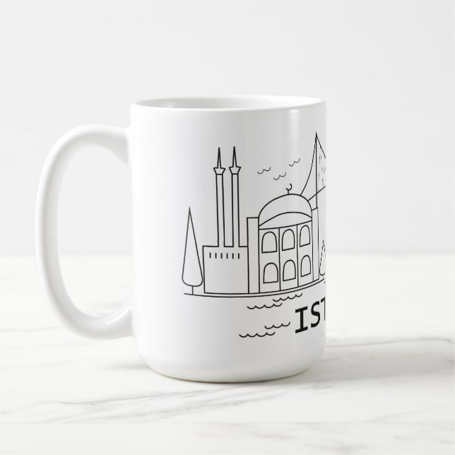 Caneca De Café Istambul (Esquerda)