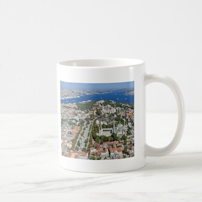Caneca De Café Istambul - Sultanahmet (caneca de café) (Direita)