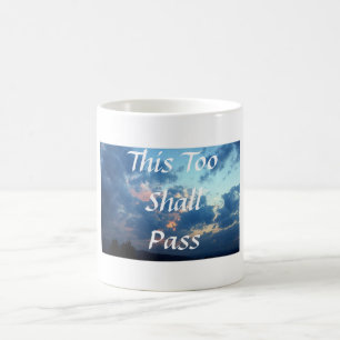 Caneca De Café Isto demasiado passará