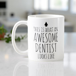 Caneca De Café Isto é Como um Dentista Incrível se Parece