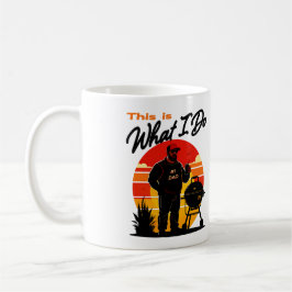 Caneca De Café Isto é o que eu faço