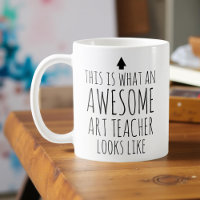 Isto é o que parece um professor de arte incrível