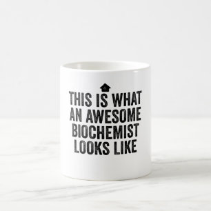 Caneca De Café Isto É O Que Um Bioquímico Incrível No Coração
