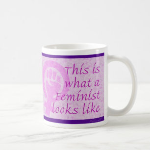 Caneca De Café Isto É O Que Um Feminista Parece Mug