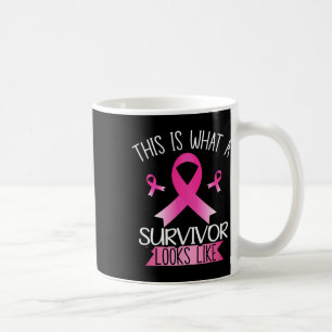 Caneca De Café Isto É O Que Um Sobrevivente Parece Uma Mama Rosa