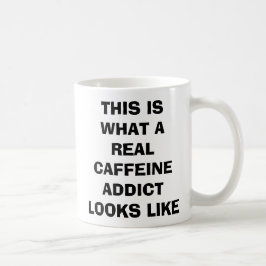 Caneca De Café Isto É O Que Um Verdadeiro Viciado Em Cafeína Pare