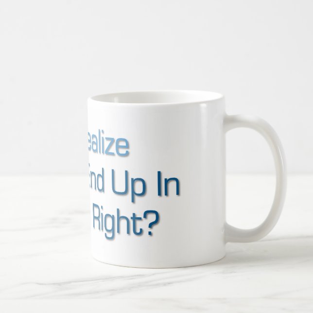 Caneca De Café Isto vai acabar no meu Blog (Direita)