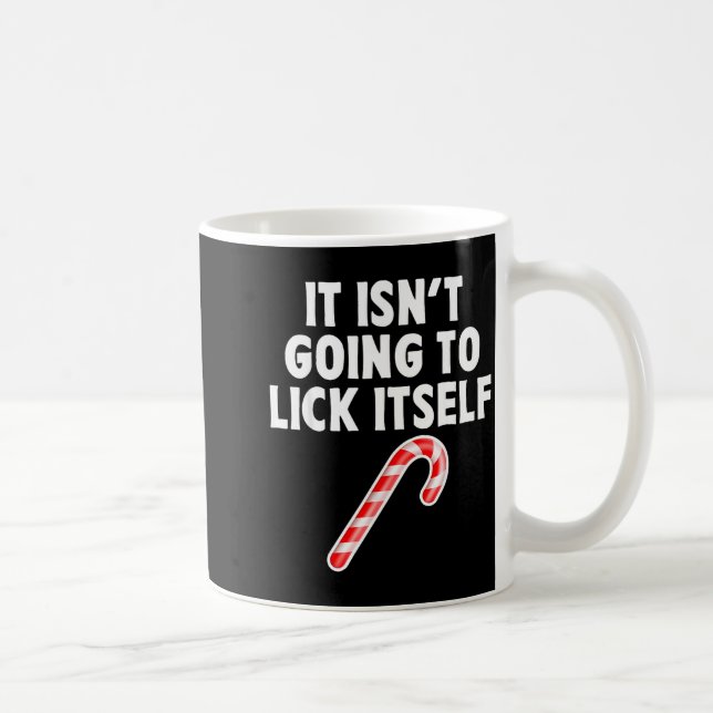 Caneca De Café It Isnt Going To Itself Candy Cane Christmas Coupl (Direita)