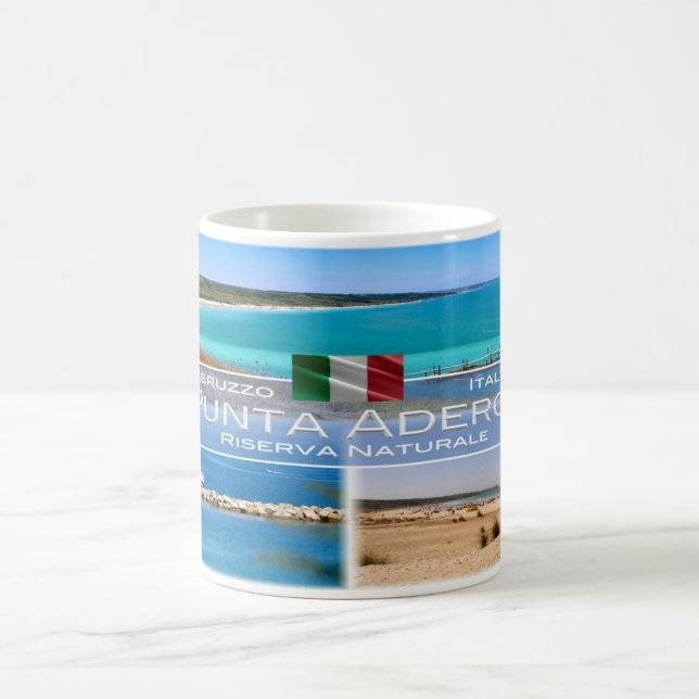 Caneca De Café IT Itália - Abruzzo - Punta Aderci - (Centro)
