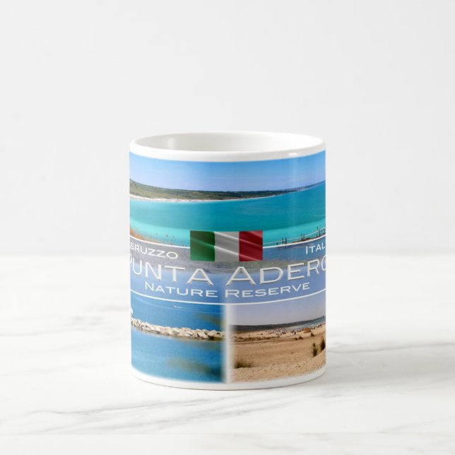 Caneca De Café IT Itália - Abruzzo - Punta Aderci - (Centro)