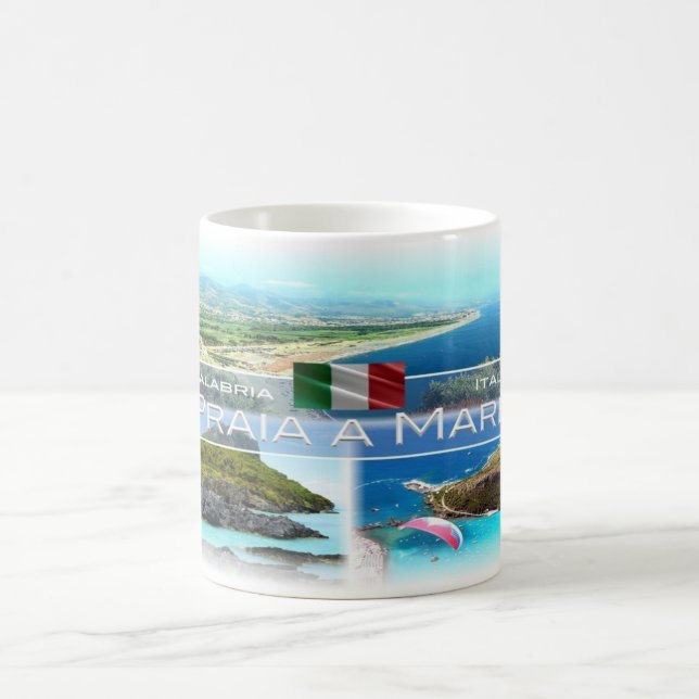 Caneca De Café IT Itália - Calábria - Praia a Mare - (Centro)