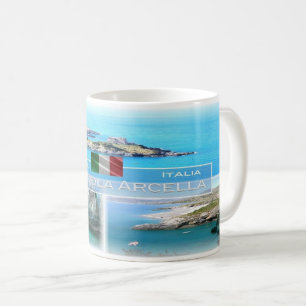 Caneca De Café IT Itália - Calábria - San Nicola Arcella -