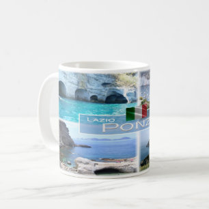Caneca De Café IT Itália - Lácio - Ponza -