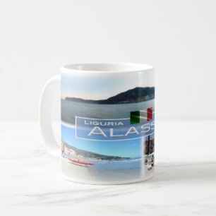 Caneca De Café IT Itália - Ligúria - Alassio