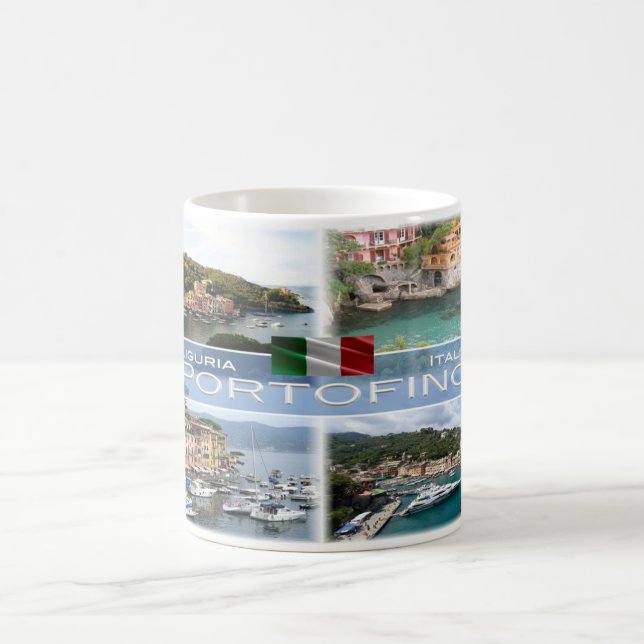 Caneca De Café IT Itália - Ligúria - Portofino - (Centro)