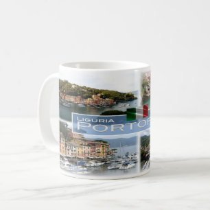 Caneca De Café IT Itália - Ligúria - Portofino -