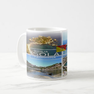 Caneca De Café IT Itália - Sicília - Taormina -