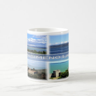Caneca De Café IT Itália - Úmbria - Lago Trasimeno -
