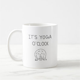 Caneca De Café It’s Yoga O’Clock Sheep