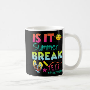 Caneca De Café IT Summer Break Apreciação de Professores 1