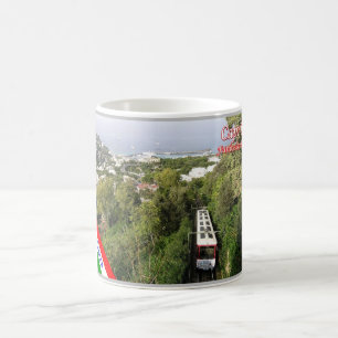 Caneca De Café Itália - Campânia - Capri - Funicular -